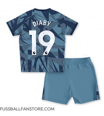 Aston Villa Moussa Diaby #19 Replik 3rd trikot Kinder 2023-24 Kurzarm (+ Kurze Hosen)
